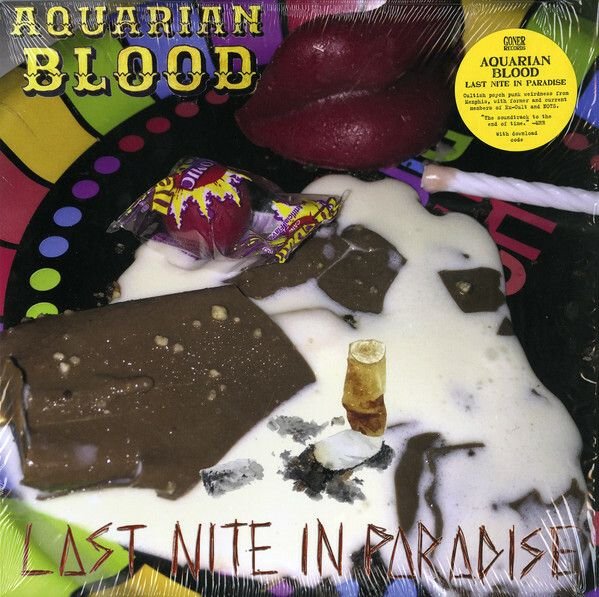 AQUARIAN BLOOD - Last Nite In Paradise Vinyl Record