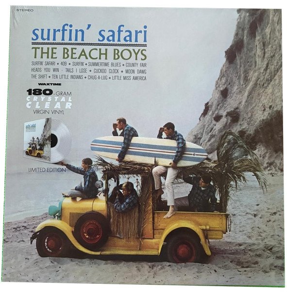 BEACH BOYS - Surfin Safari (+1 Bonus Track) (Limited Edition) (Crystal Clear Vinyl)