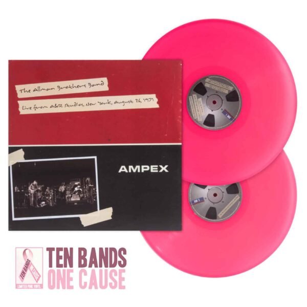 ALLMAN BROTHERS BAND - Live From A&R Studios New York August 26 1971 (Pink Vinyl) (Ten Bands One Cause) Vinyl Record