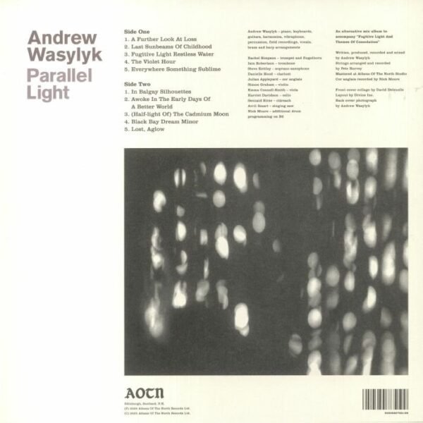 Andrew Wasylyk - Parallel Light Vinyl Record