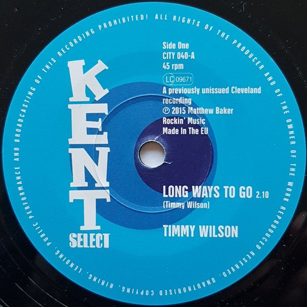 TIMMY WILSON / ANSLER MONTELL - Long Ways To Go / Chained Am I