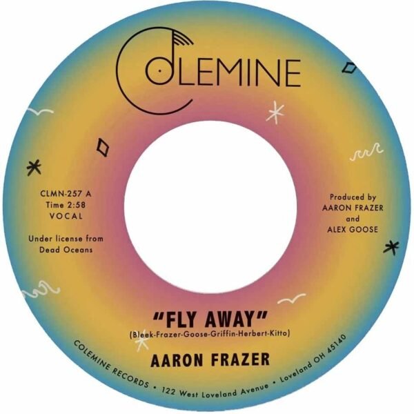 AARON FRAZER - FLY AWAY / PLAY ON (COLOURED VINYL) Vinyl Record