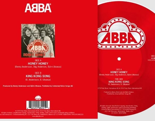 ABBA Honey Honey (English) / King Kong Song Vinyl