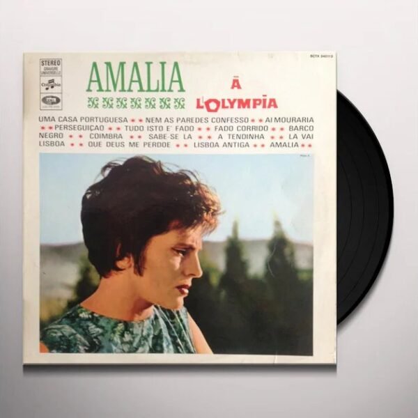 AMALIA RODRIGUES - Amalia A LOlympia Vinyl Record