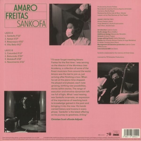 AMARO FREITAS - Sankofa Vinyl Record