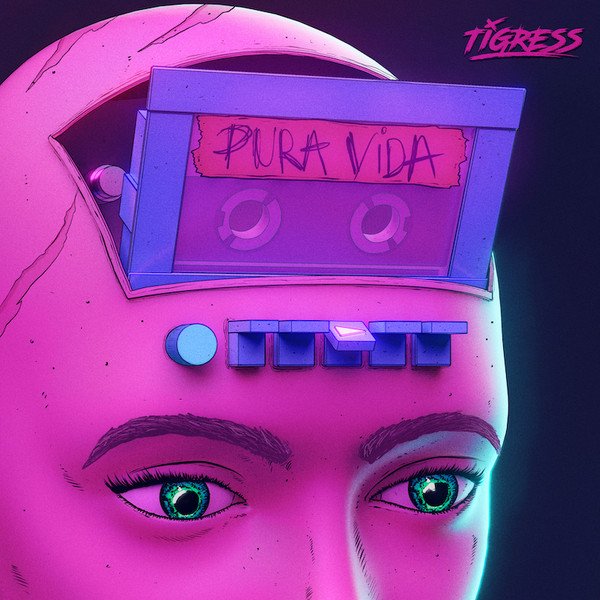 TIGRESS - Pura Vida (Transparent Magneta Vinyl)