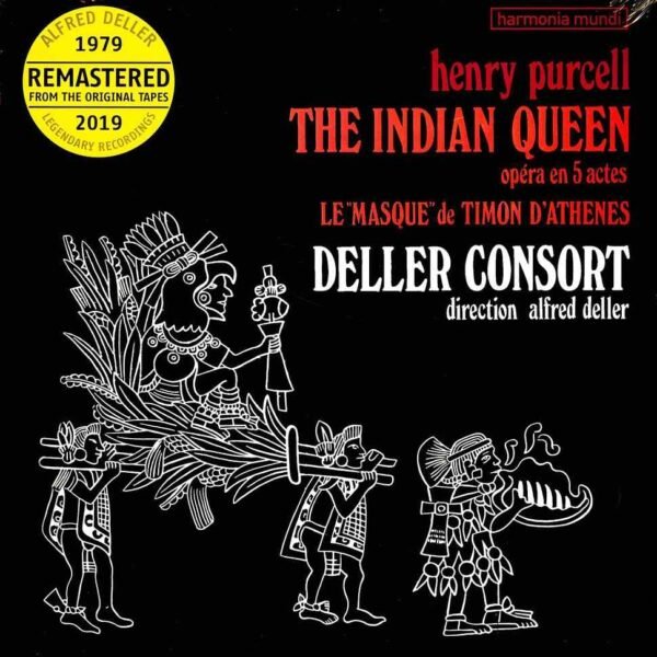 ALFRED DELLER, THE KING'S MUSICK, THE DELLER CHOIR - PURCELL: THE INDIAN QUEEN Vinyl Record