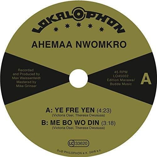 Ahemaa Nwomkro - Ye Fre Yen Vinyl Record