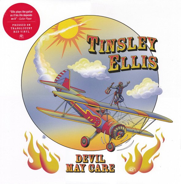 TINSLEY ELLIS - Devil May Care (Translucent Red Vinyl)