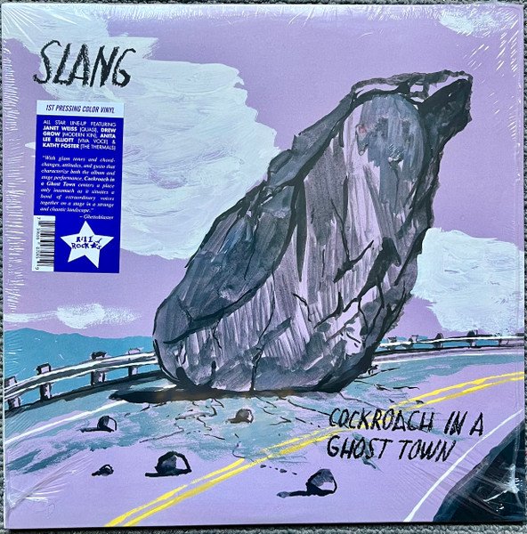 SLANG - Cockroach In A Ghost Town (Purple Vinyl)