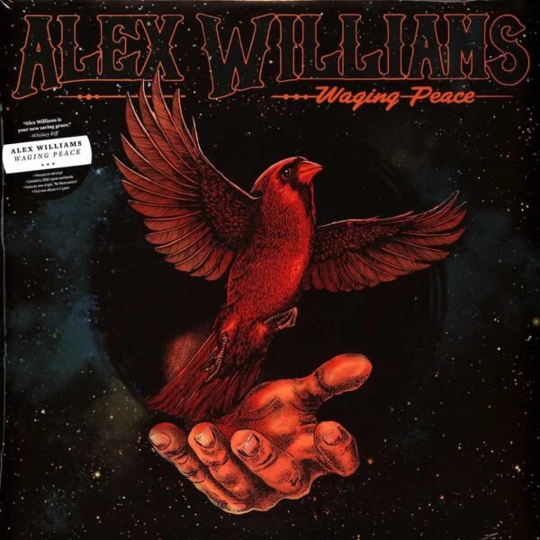 ALEX WILLIAMS - Waging Peace (Red Vinyl) Vinyl Record