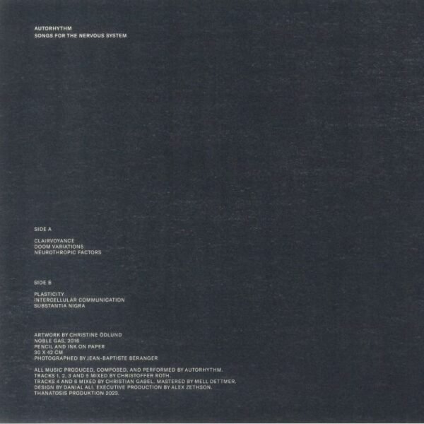 AUTORHYTHM - Songs For The Nervous System Vinyl Record