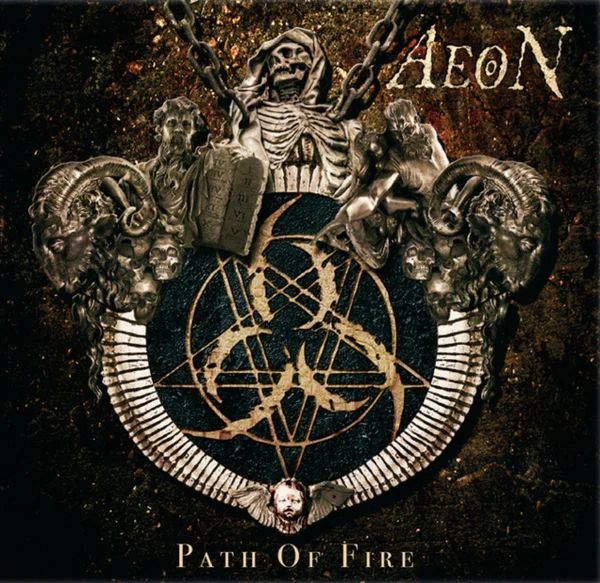 AEON - Path Of Fire (Sunburst Yellow/Red Vinyl) Vinyl Record