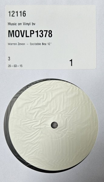 Zevon, Warren - Excitable Boy (1LP)