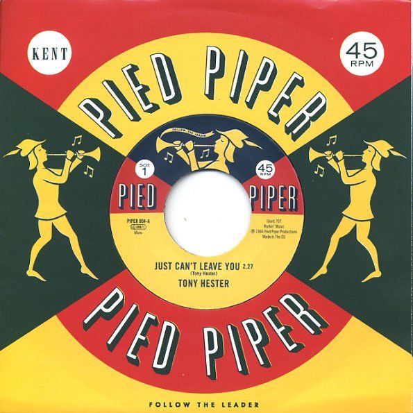Tony Hester/Freddy Butler - Just Can't Leave You/Give Me Lots Of Lovin'