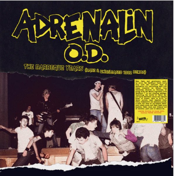 ADRENALIN O.D. - The Barbeque Years (Rare & Unreleased 1982 Demos) (Coloured Vinyl)
