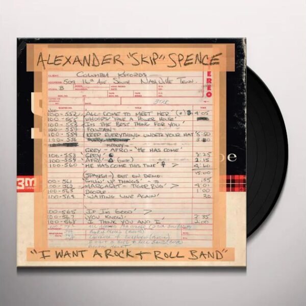 ALEXANDER SKIP SPENCE - I Want A Rock & Roll Band / I Got A Lot To Say / Mary Jane Vinyl Record