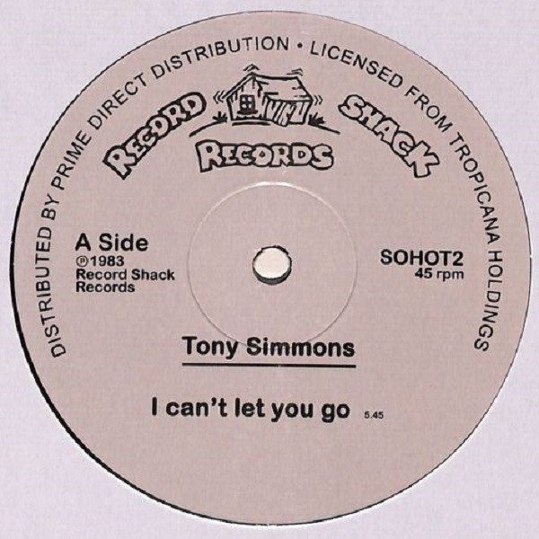 Tony Simmons - I can't let you go / Galactic Funk