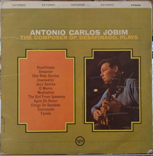 ANTONIO CARLOS JOBIM - The Composer Of Desafinado (Orange Marble Vinyl)