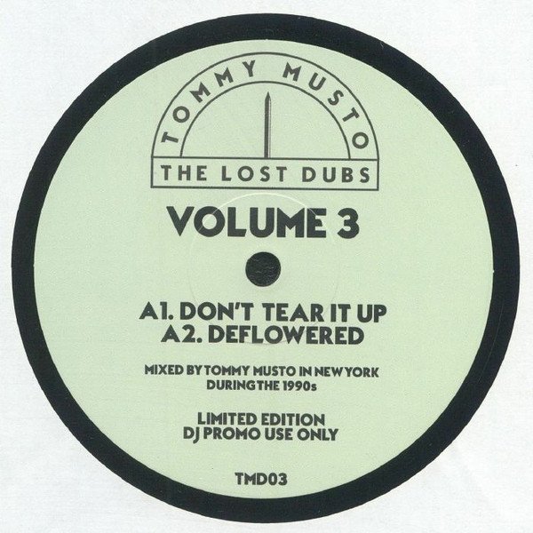 Tommy Musto - The Lost Dubs - Vol 3
